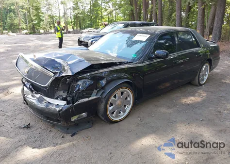 2004 Cadillac Deville Dts из США, поврежденный, VIN 1G6KF57954U158585